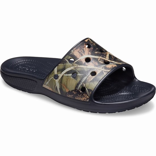 Crocs Classic Realtree® Women's Sandals Black | ACO-368524